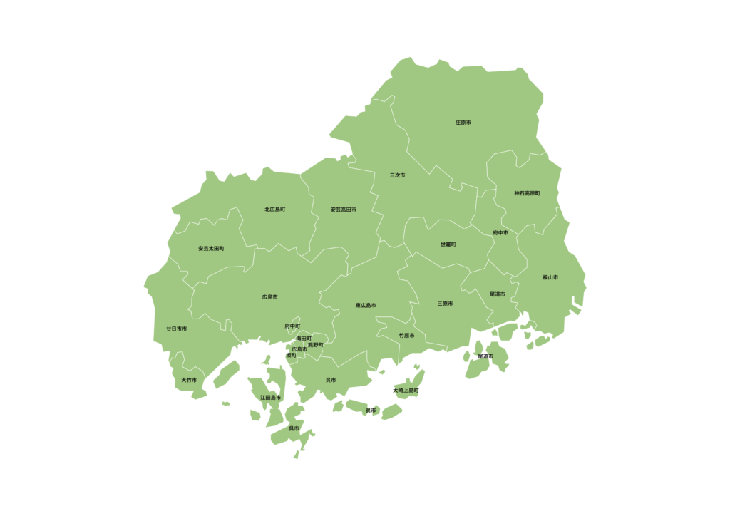 広島県_市区町村地図